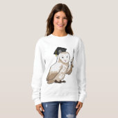 Owl als Lehrer mit Pointer Sweatshirt (Vorne ganz)
