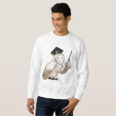 Owl als Lehrer mit Pointer Sweatshirt (Vorne ganz)