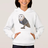 Owl als Sekretär Hoodie (Vorderseite)