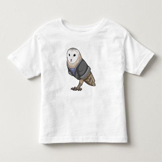 Owl als Sekretär Kleinkind T-shirt (Vorderseite)