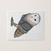 Owl als Sekretär Puzzle (Horizontal)