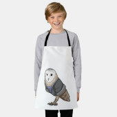 Owl als Sekretär Schürze (Getragen)