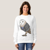 Owl als Sekretär Sweatshirt (Vorne ganz)