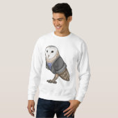 Owl als Sekretär Sweatshirt (Vorne ganz)