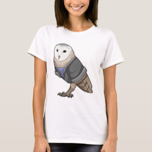 Owl als Sekretär T-Shirt