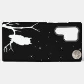 Owl an der Limette mit Mond & Stars Samsung Galaxy Hülle (Rückseite (Horizontal))