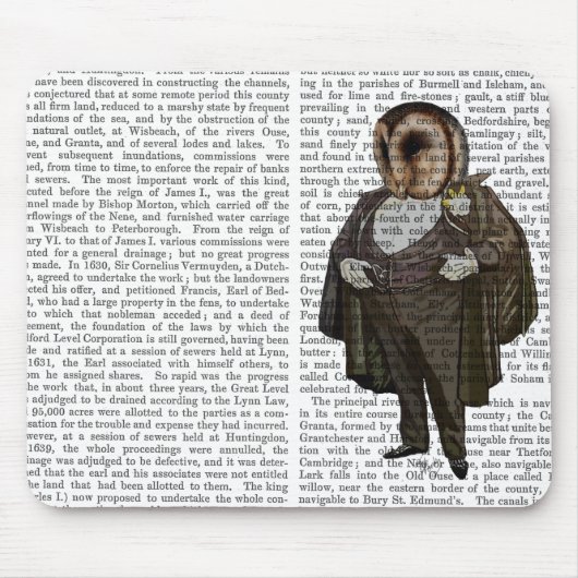Owl an der Oper Mousepad (Vorne)