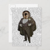 Owl an der Oper Postkarte (Vorne/Hinten)