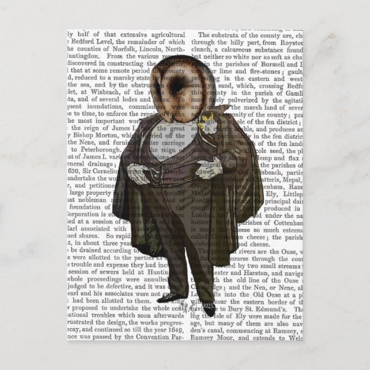 Owl an der Oper Postkarte (Vorderseite)