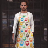 Owl And Tree Schürze