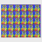 OWL ART CHRISTMAS GESCHENKPAPIER (Flach)