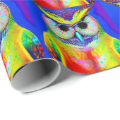 OWL ART CHRISTMAS GESCHENKPAPIER (Rolleneckpunkt)