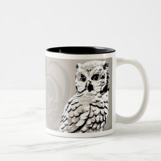 Owl Art Tasse (Rechts)