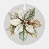 Owl auf Branch Ornament Aus Metall (Rückseite)