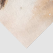 Owl auf Büchern Herbstfarbe Seidenpapier (Ausschnitt)