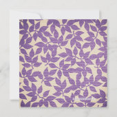 Owl Baby Birth Ankündigungen (Rückseite)