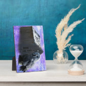 Owl Barn Shed Fotoplatte (Seite)