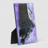 Owl Barn Shed Fotoplatte (Seite)