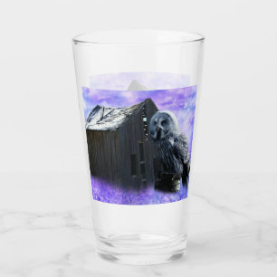 Owl Barn Shed Glas
