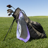 Owl Barn Shed Golfhandtuch (Gras)