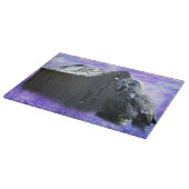 Owl Barn Shed Schneidebrett (Ecke)