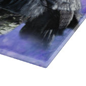 Owl Barn Shed Schneidebrett (Ecke)