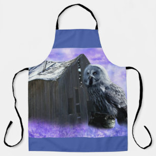 Owl Barn Shed Schürze