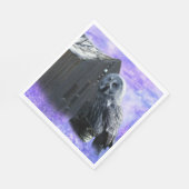 Owl Barn Shed Serviette (Ecke)