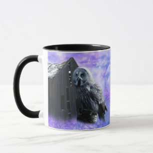 Owl Barn Shed Tasse