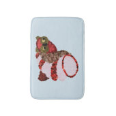 Owl Bath Mat Badematte (Vorderseite Vertikal)