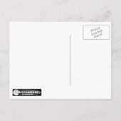 Owl Be Bach Funny Owl Cartoon Postkarte (Rückseite)