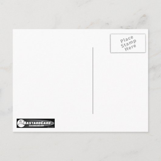 Owl Be Bach Funny Owl Cartoon Postkarte (Rückseite)