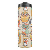 Owl Be Collection Trage Mug Thermal Tumbler Thermosbecher (Vorderseite)