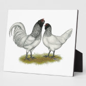 Owl Beard Chickens Fotoplatte (Seite)