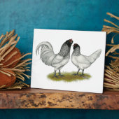 Owl Beard Chickens Fotoplatte (Seite)