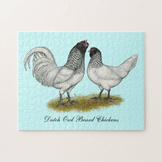 Owl Beard Chickens Puzzle (Horizontal)
