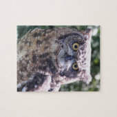 Owl beobachtet dich! puzzle (Horizontal)