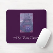 ~Owl besucht Paris~ Mousepad (Mit Mouse)