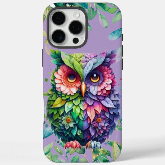 Owl Bild iPhone 16 Pro Max Fall Case-Mate iPhone Hülle (Rückseite)