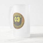 Owl-Bild Mattglas Bierglas (Vorderseite Links)