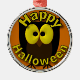 Owl-Bild Ornament Aus Metall
