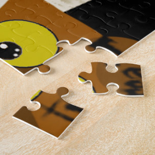 Owl-Bild Puzzle