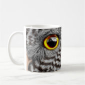 Owl Bird Eyes Coffee Tasse, Cup Kaffeetasse (Links)