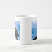 Owl Bird Feathers Animal Nature Destiny Peace Love Verwandlungstasse (Mittel)