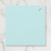 Owl Birthday Geschenkanhänger (Rückseite)