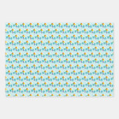 Owl Birthday Geschenkpapier Set (Vorderseite 2)