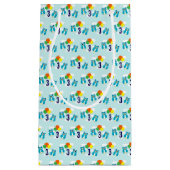 Owl Birthday Kleine Geschenktüte (Vorderseite)