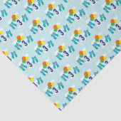 Owl Birthday Seidenpapier (Detail)