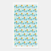 Owl Birthday Serviette (Vorderseite)