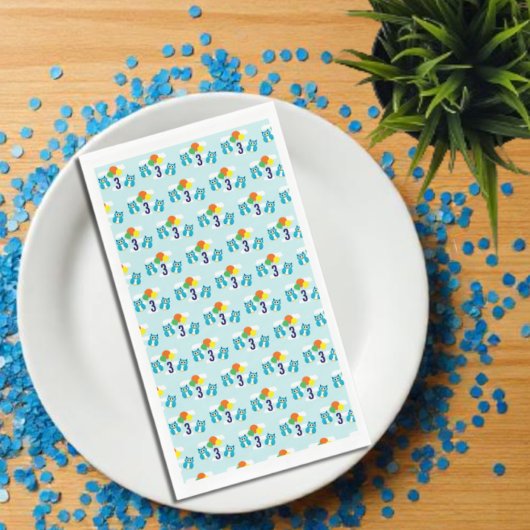 Owl Birthday Serviette